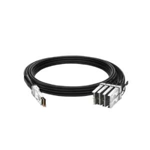 6Com 400G QSFP-DD To 4×100G QSFP56 30AWG Passive DAC Cable