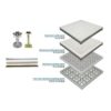 Aluminum Solid Raised Access Floor