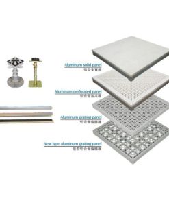 Aluminum Solid Raised Access Floor