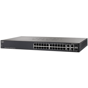 Cisco SF350-24P-K9-EU 24 Port 10100 PoE Managed Switch