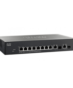 Cisco SG350-10P 10-port Gigabit PoE+ Managed Switch