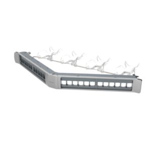 CommScope SYSTIMAX 360™ CAT-6A Shielded 24-Port Angled Modular Panel