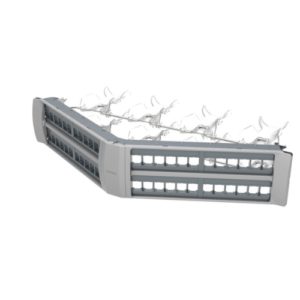 CommScope SYSTIMAX 360™ GigaSPEED X10D® CAT-6A Shielded 48-Port Angled Modular Panel