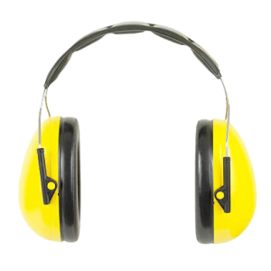 Ear Muff - Yellow & Black