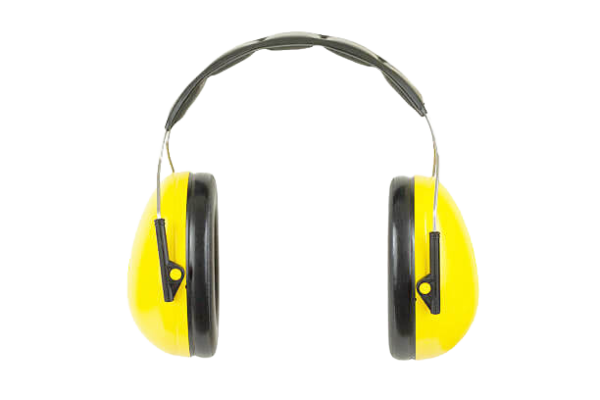 Ear Muff - Yellow & Black