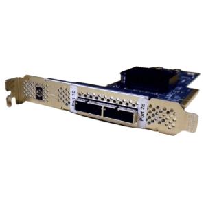 HPE 614988-B21 MSA SC08e 2-Port external PCIe x8 SAS HBA