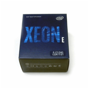 Intel SR3WL Processor 4-Core Xeon E-2124G 3.4GHz