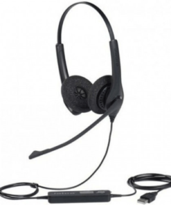 JABRA BIZ 1500 Duo (Dual Ear) USB Headphone Black