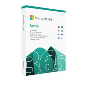 Microsoft 365 Family For 6 User (1 Year Subscription)