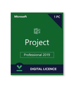 Microsoft Project Professional 2019 Key