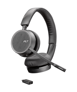 Plantronics Voyager 4220 UC Headset With USB Type-C Adapter