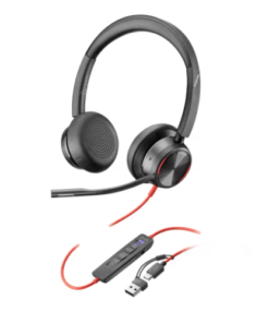 Poly Blackwire 8225 Stereo Microsoft Teams Certified USB-C Headset