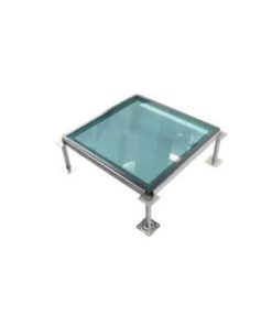 Raised Floor Glass Panel