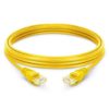 Safenet 0.5 Meter Cat6 LSZH UTP Patch Cord Yellow