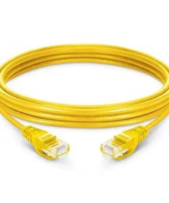 Safenet 0.5 Meter Cat6 LSZH UTP Patch Cord Yellow