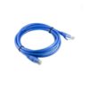 Safenet 1 Meter Cat6 LSZH UTP Patch Cord Blue