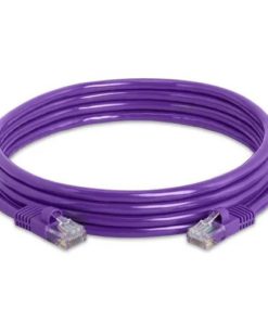 Safenet 1 Meter Cat6 LSZH UTP Patch Cord Purple