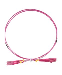 Safenet 1 Meter OM4 LC-LC Duplex Fiber Patch Cord