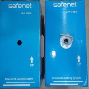 Safenet 305 Meter Cat6 23AWG LSZH Solid UTP Cable Gray