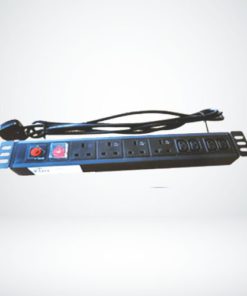 Safenet 8-Way (4-IEC13 + 4-BS) 13 Amp PDU -19″ RM