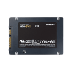 Samsung 2TB 870 QVO SATA III 2.5″ Internal SSD