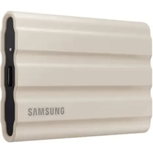 Samsung T7 Shield 1TB USB 3.2 Type-C Portable SSD Beige