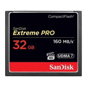 SanDisk 32GB Extreme PRO CompactFlash Memory Card UDMA 7 Speed Up To 160MB/s - SDCFXPS-032G-X46