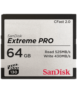 SanDisk 64GB Extreme PRO CFast 2.0 Memory Card - SDCFSP-064G-G46D