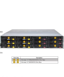 Supermicro 2U Rackmount X13 DP SuperStorage Server