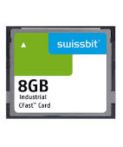 SFCA008GH1AO1TO-I-DB-216-STD, Memory Cards Industrial CFast Card, F-800, 8 GB, SLC Flash, -40 C to +85 C