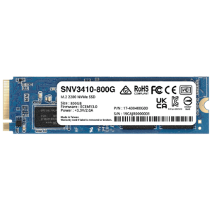 Synology SNV3410 NAS 800GB M.2 NVMe SSD