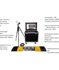 Uniqscan UV300-M Linear scan Under Vehicle Surveillance System