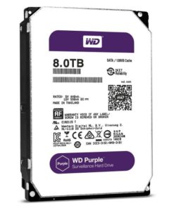 Western Digital 8TB 3.5" PURPLE HDD