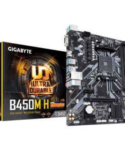 GIGABYTE B450M H AMD AM4 Micro-ATX Motherboard